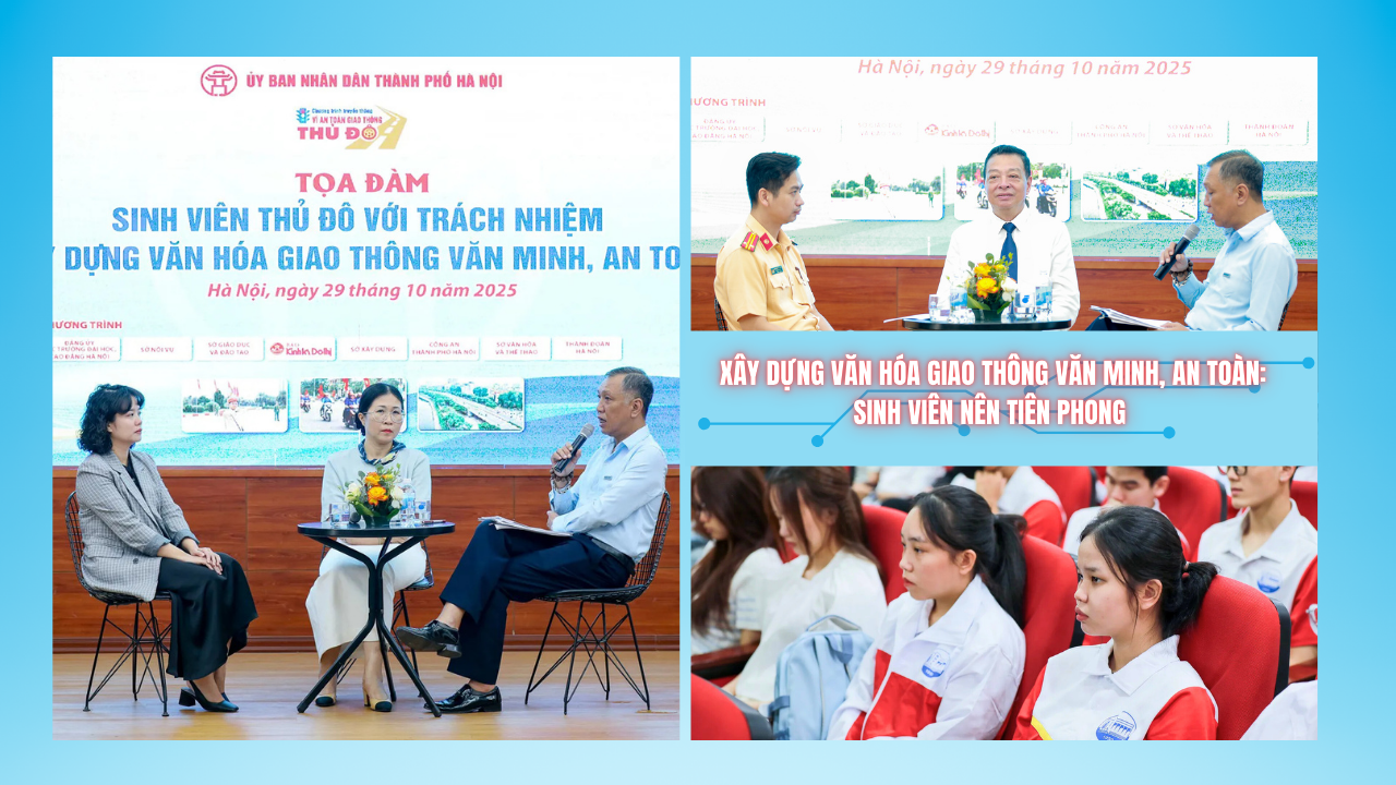 Xây dựng văn hóa giao thông văn minh, an toàn: Sinh viên nên tiên phong