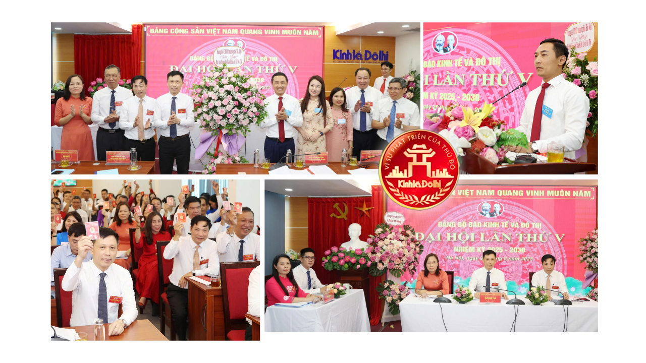 Đại hội V Đảng bộ Báo Kinh tế&Đô thị: Xứng tầm cơ quan báo chí, truyền thông chủ lực của Thủ đô
