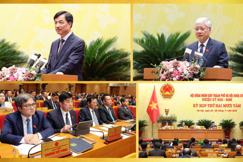 Nhiều nội dung quan trọng được quyết nghị tại Kỳ họp 28 HĐND TP Hà Nội