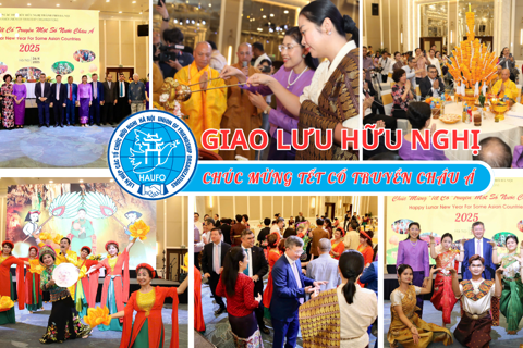 Giao lưu hữu nghị chúc mừng tết cổ truyền một số nước châu Á