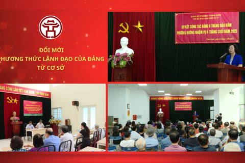 Đổi mới phương thức lãnh đạo của Đảng từ cơ sở
