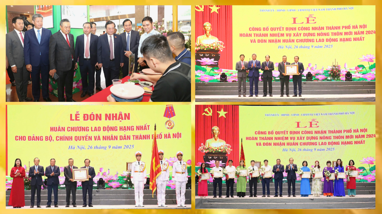 Hà Nội hoàn thành nhiệm vụ xây dựng nông thôn mới, nền móng vững chắc cho chặng đường mới