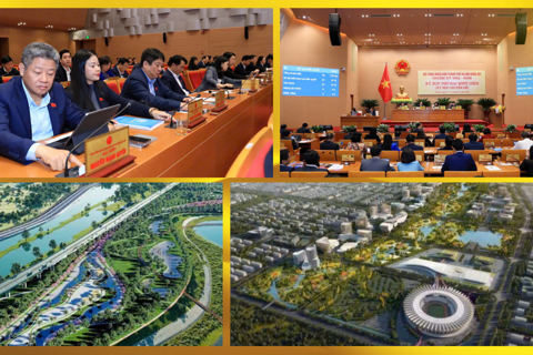 HĐND TP Hà Nội thông qua chủ trương đầu tư hai siêu dự án gần 1,8 triệu tỷ đồng