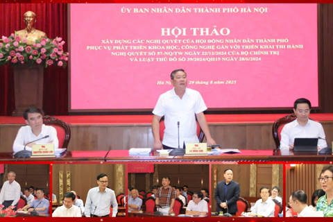 Thi hành Luật Thủ đô 2024: Hà Nội xây dựng 6 nghị quyết quan trọng lĩnh vực khoa học công nghệ