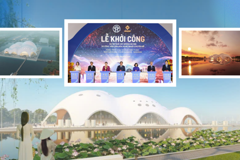 Khởi công Nhà hát Opera Hà Nội bên hồ Tây