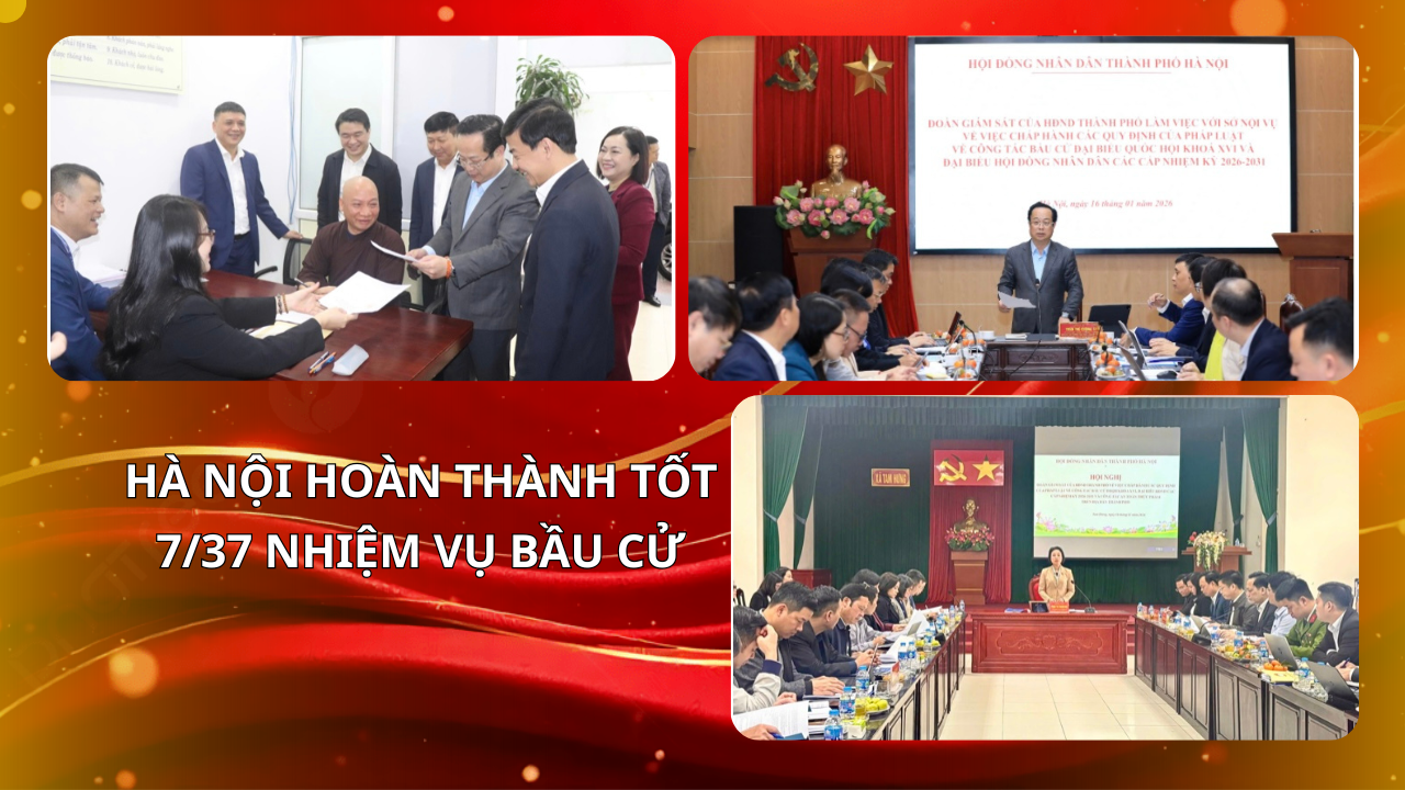 HĐND TP Hà Nội giám sát việc chấp hành quy định pháp luật về bầu cử