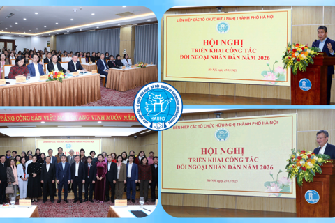 Nâng tầm đối ngoại nhân dân Thủ đô, thúc đẩy hợp tác hữu nghị