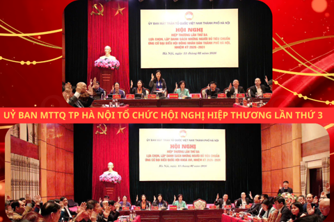 Hà Nội hiệp thương lập danh sách 39 ứng cử viên đại biểu Quốc hội khóa XVI, 205 ứng cử viên đại biểu HĐND TP