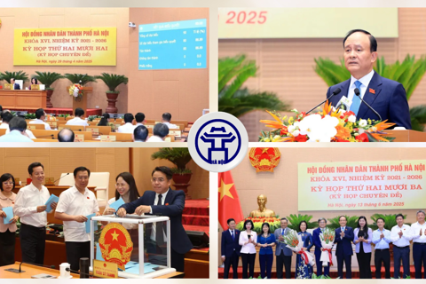 HĐND Hà Nội họp chuyên đề, quyết định 2 nhân sự quan trọng
