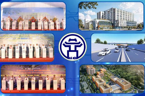 Hà Nội khởi công nhiều dự án trọng điểm dịp 10/10