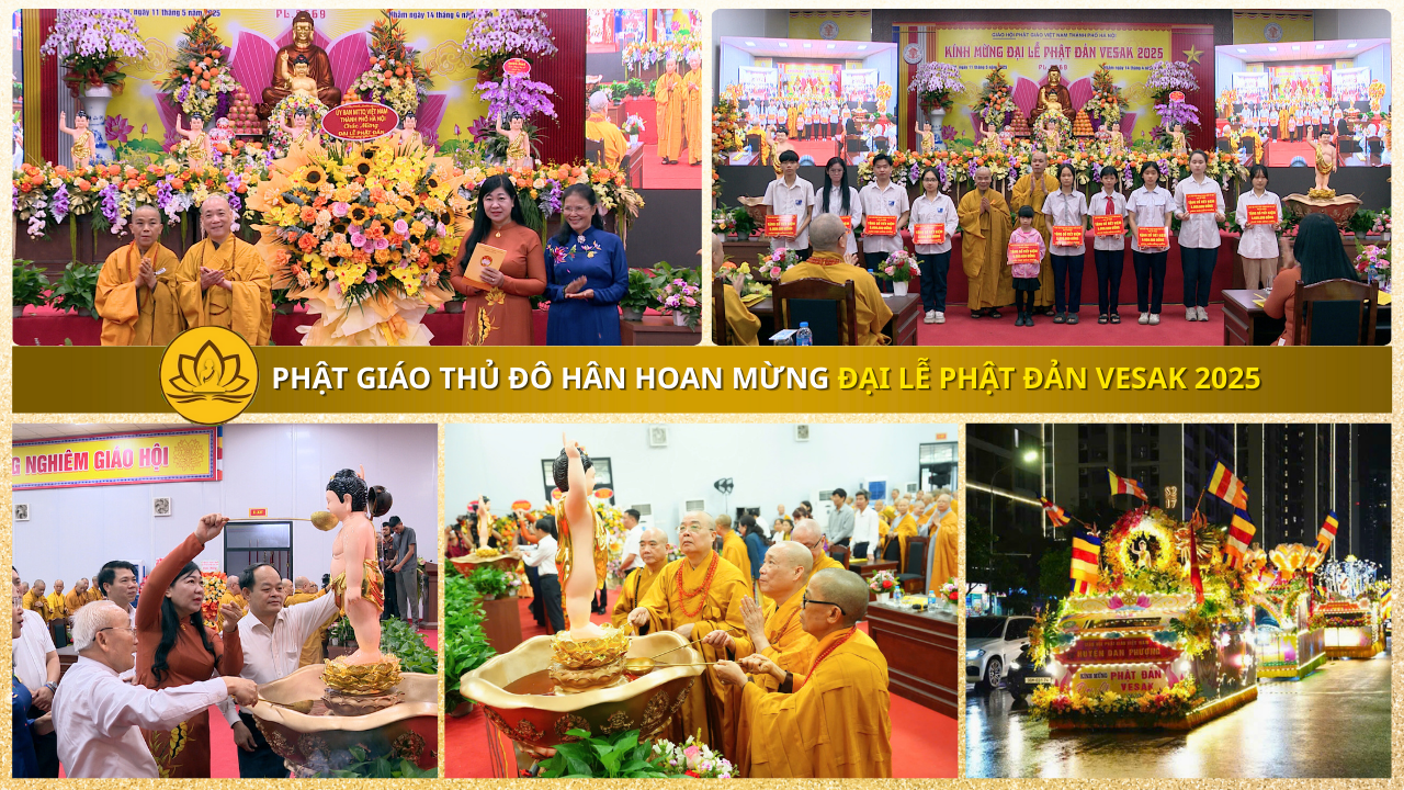 Phật giáo Thủ đô hân hoan mừng Đại lễ Phật đản Vesak 2025