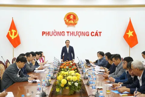 Phường Thượng Cát: triển khai hội nghị tiếp xúc cử tri với người ứng cử HĐND phường khoá II