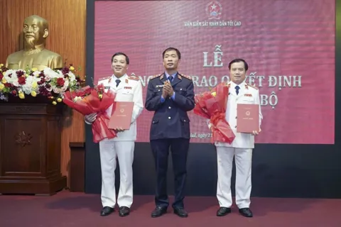 Bổ nhiệm viện trưởng và phó viện trưởng Viện Kiểm sát nhân thành phố Huế