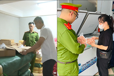 Xử lý nghiêm các cơ sở bán thực phẩm không rõ nguồn gốc tại Quảng Ninh