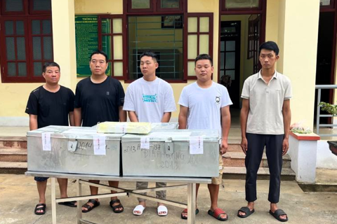 Đánh sập đường dây vận chuyển kim loại quý xuyên biên giới quy mô lớn
