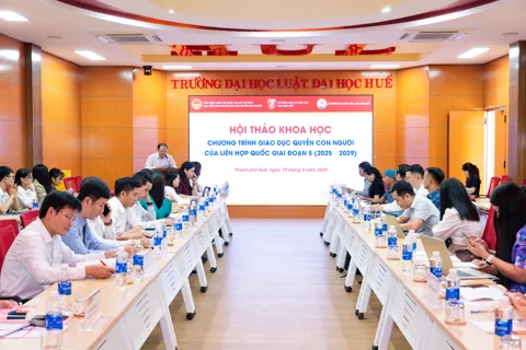 Hội thảo quốc gia tại Huế bàn về giáo dục quyền con người giai đoạn 2025 - 2029