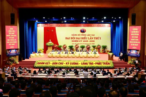Khai mạc Đại hội đại biểu Đảng bộ tỉnh Lào Cai lần thứ I, nhiệm kỳ 2025-2030
