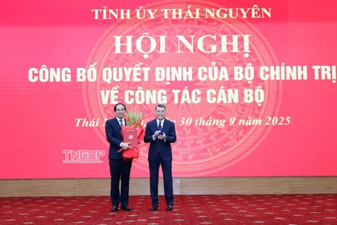 Ông Trịnh Xuân Trường được chỉ định giữ chức vụ Bí thư Tỉnh uỷ Thái Nguyên