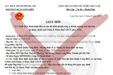 Giả danh công chức thuế lừa doanh nghiệp: Màn kịch tinh vi đánh vào lòng tin và sự chủ quan
