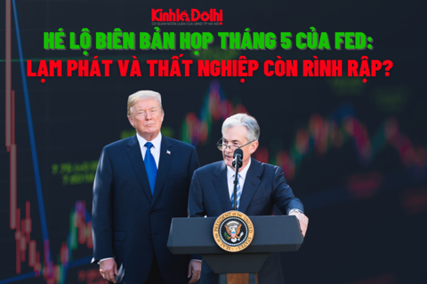 Hé lộ biên bản họp tháng 5 của Fed: Lạm phát và thất nghiệp còn rình rập?