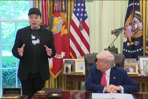 Lời tạm biệt ngọt ngào của Elon Musk tại Nhà Trắng