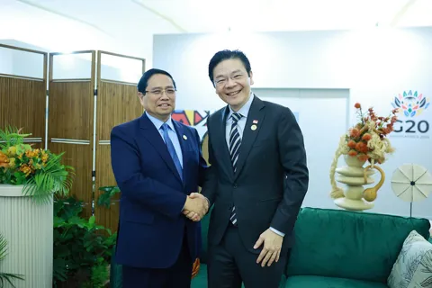 Thủ tướng Phạm Minh Chính gặp lãnh đạo các nước và tổ chức quốc tế