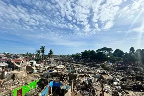 Bão Kalmaegi gây thiệt hại nặng nề tại Philippines