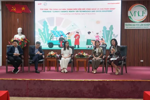Gặp gỡ sáng kiến xanh của thanh niên tại Trường Đại học Lâm nghiệp