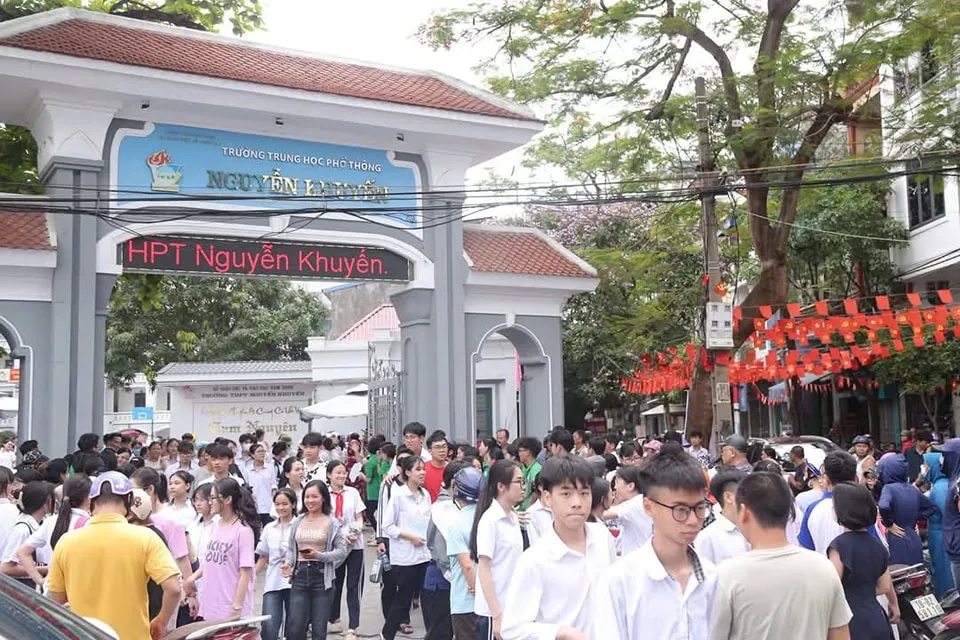 Nam Định: Hơn 23.000 thí sinh hoàn thành ngày thi thứ hai vào lớp 10 THPT