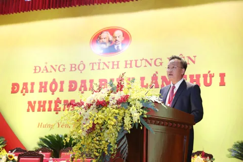 Khai mạc Đại hội đại biểu Đảng bộ tỉnh Hưng Yên lần thứ I, nhiệm kỳ 2025 - 2030