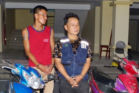 Ninh Bình: tạm giữ hình sự 2 đối tượng trộm cắp tài sản có nhiều tiền án, tiền sự