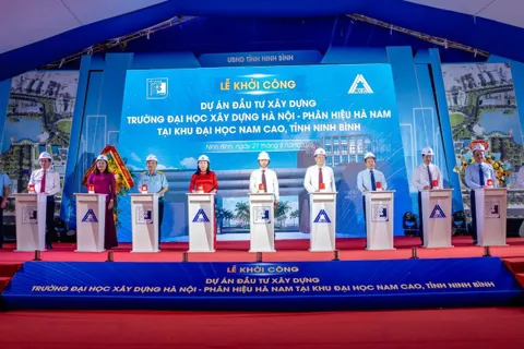 Trường Đại học Xây dựng Hà Nội: Tầm nhìn kiến tạo - Mở rộng không gian đào tạo tại Khu Đại học Nam Cao