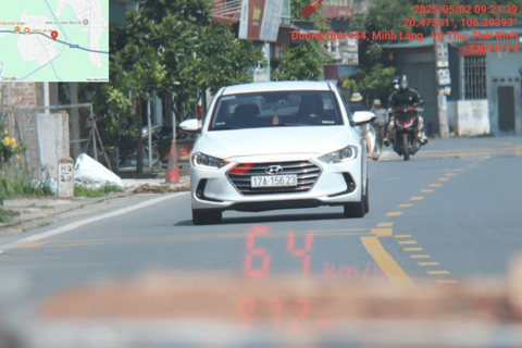 Thái Bình: 202 lượt phương tiện bị phạt nguội trong tuần
