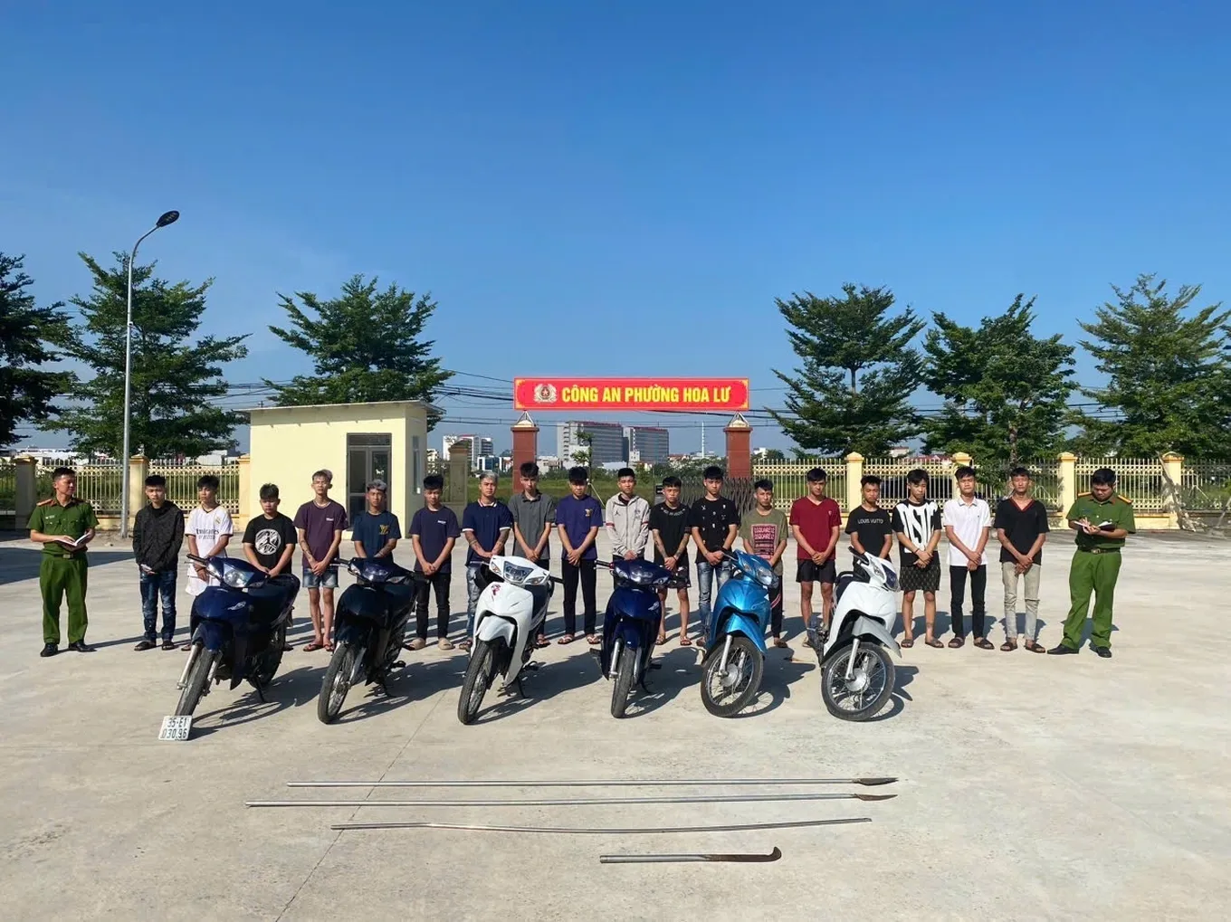 Ninh Bình: khởi tố 12 bị can về hành vi gây rối trật tự công cộng trên địa bàn