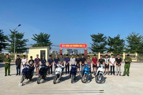 Ninh Bình: khởi tố 12 bị can về hành vi gây rối trật tự công cộng trên địa bàn