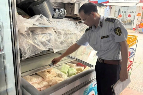 Thái Bình: tiêu hủy 147 sản phẩm thực phẩm không rõ nguồn gốc