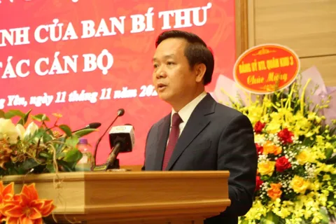 Ông Phạm Quang Ngọc giữ chức Phó Bí thư Tỉnh ủy Hưng Yên