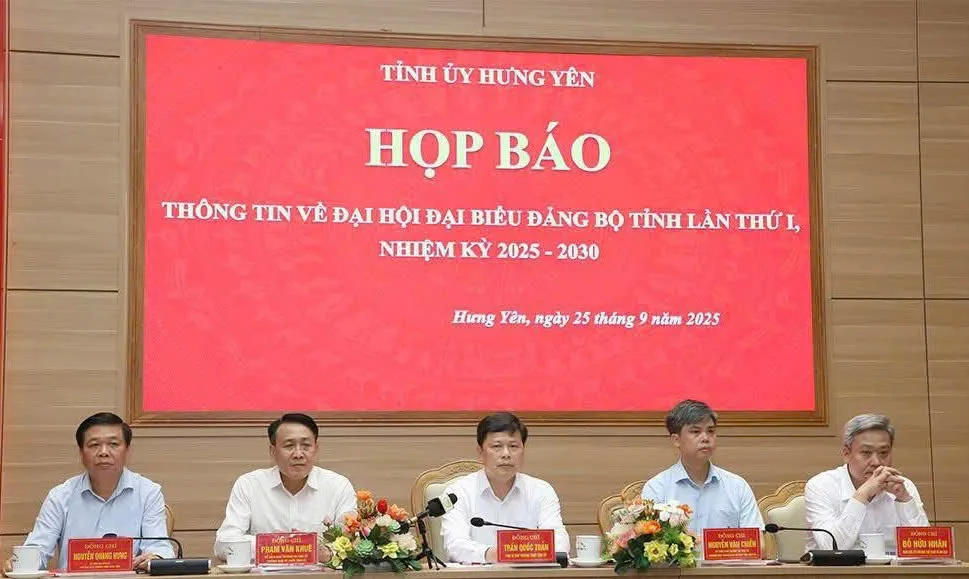 Hưng Yên sẵn sàng cho Đại hội Đảng bộ tỉnh lần thứ I