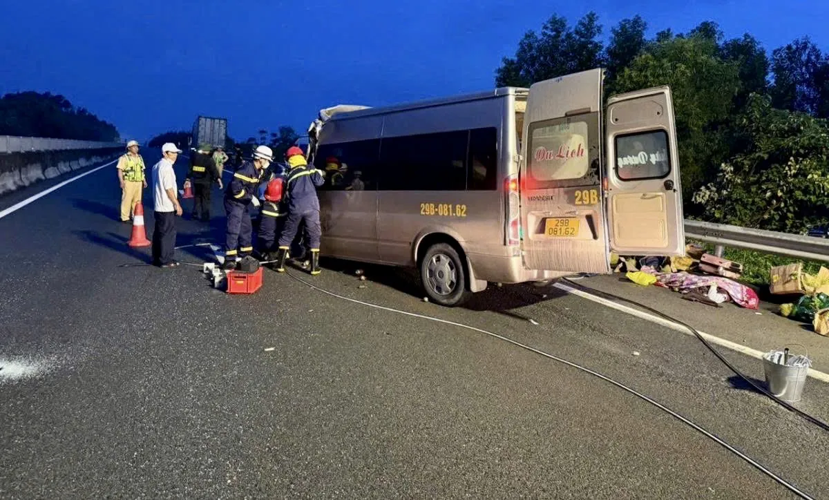 Tai nạn trên cao tốc Đà Nẵng - Quảng Nam làm 3 người chết, 10 người bị thương