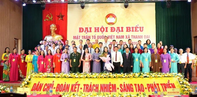 Mặt trận Tổ quốc xã Thanh Oai: nòng cốt tập hợp sức mạnh khối đại đoàn kết