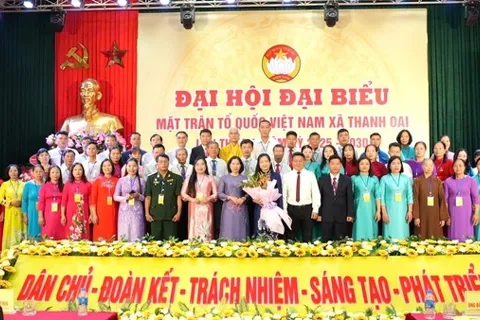 Mặt trận Tổ quốc xã Thanh Oai: nòng cốt tập hợp sức mạnh khối đại đoàn kết