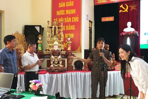 Doanh nghiệp, hộ kinh doanh xã Dân Hòa được đào tạo bán hàng trên nền tảng số