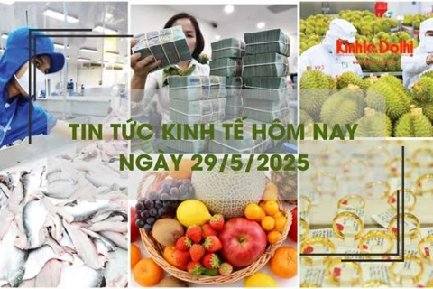Tin tức kinh tế 29/5: giá vàng giảm mạnh, xuống mức thấp nhất trong 1 tháng qua
