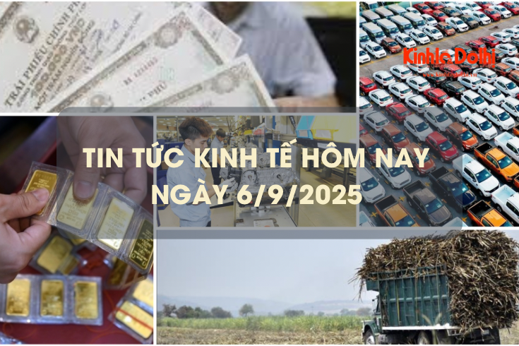 Tin tức kinh tế 6/9: giá vàng tăng không ngừng, SJC lên mốc cao nhất lịch sử