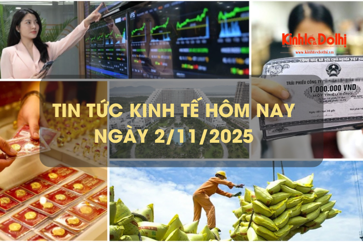 Tin tức kinh tế 2/11: giá gạo Việt Nam chạm mức thấp nhất 2 tháng
