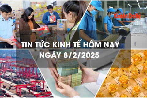 Tin tức kinh tế 8/2/2026: loạt ngân hàng đẩy lãi suất vượt mốc 8%