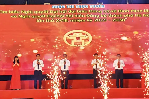 Xã Bình Minh: lan tỏa tinh thần Nghị quyết Đại hội Đảng bộ TP Hà Nội lần thứ XVIII