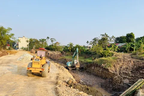 Xã Thanh Oai: quyết tâm hoàn thành tuyến đường Kim An - Đỗ Động trong quý I/2026