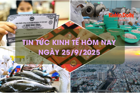 Tin tức kinh tế 25/9: giá vàng trong nước giảm gần 1 triệu đồng/lượng