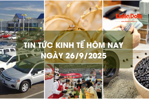 Tin tức kinh tế 26/9: kim ngạch xuất khẩu tiêu của Việt Nam đạt gần 1,2 tỷ USD